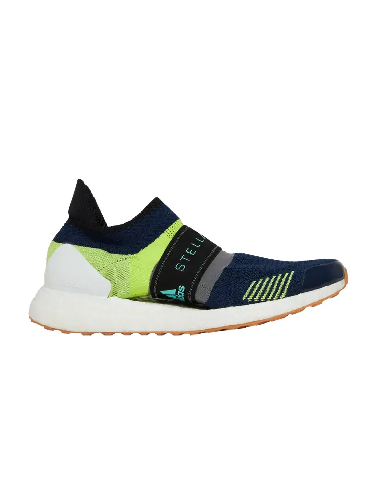 Кроссовки adidas Stella McCartney x Wmns UltraBoost X 3D 'Night Indigo Vivid Green' — изображение 1 из 9, индиго/зеленый