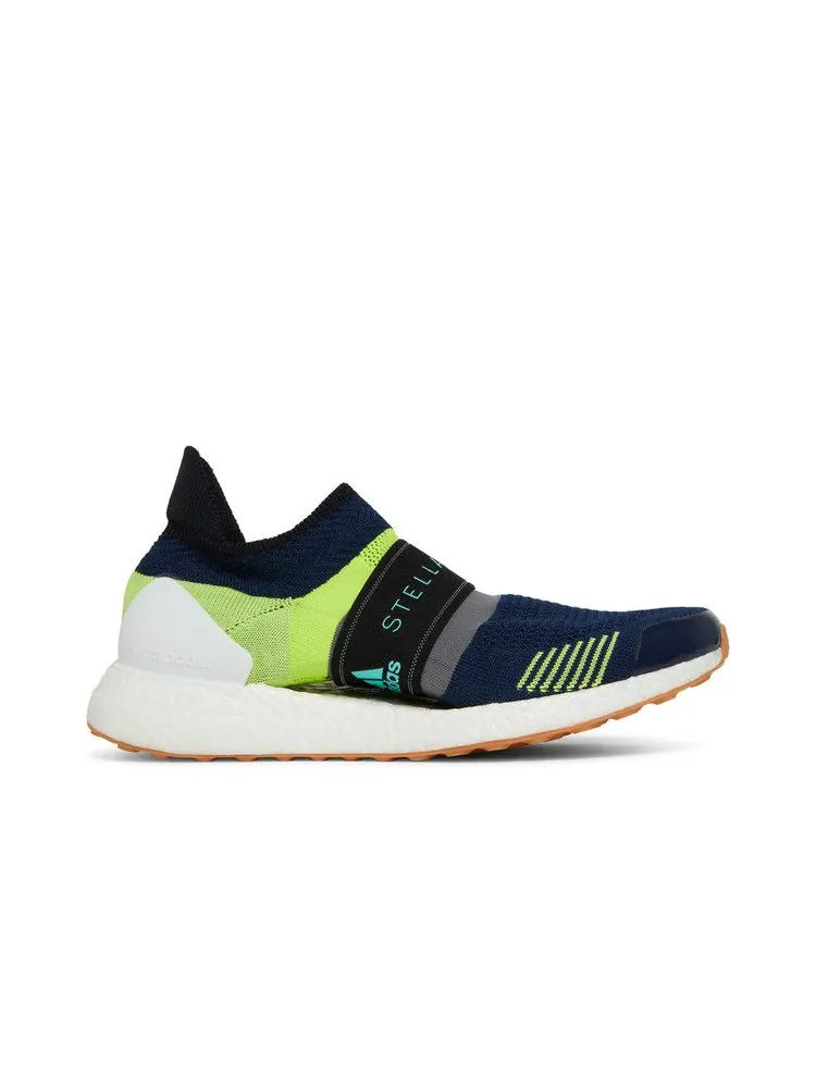 Кроссовки adidas Stella McCartney x Wmns UltraBoost X 3D 'Night Indigo Vivid Green' — изображение 2 из 9, индиго/зеленый