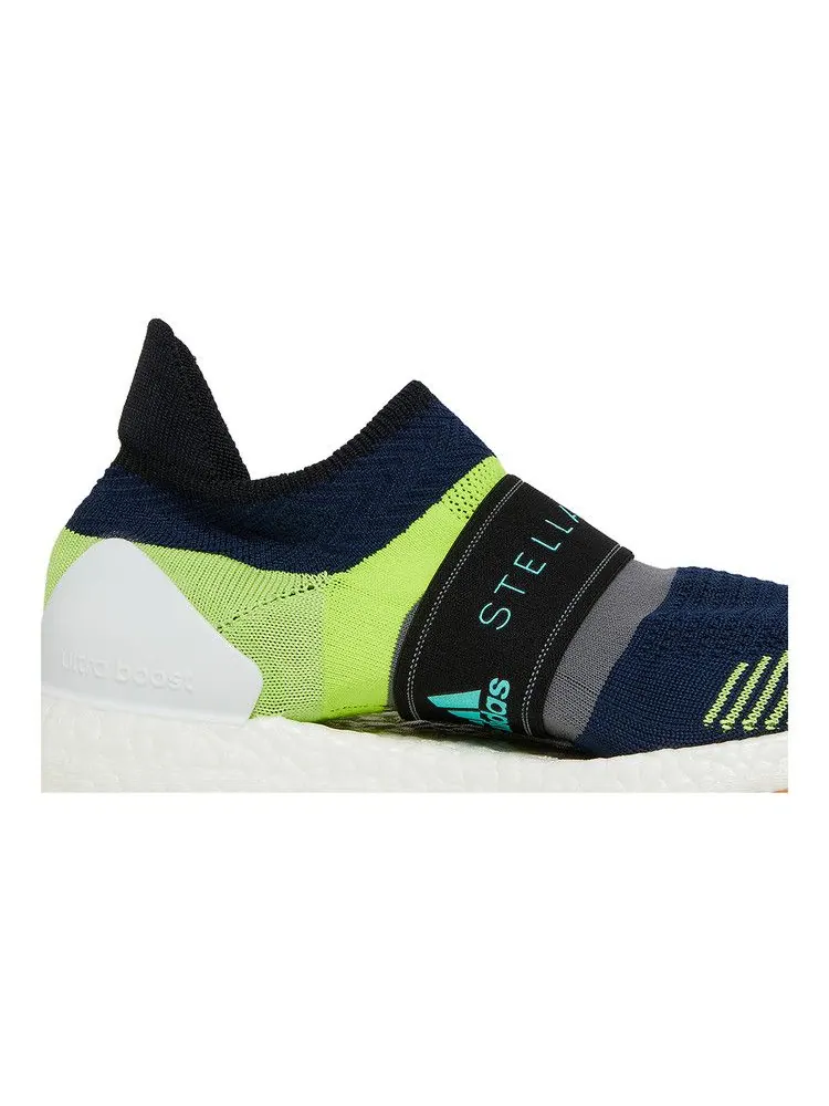 Кроссовки adidas Stella McCartney x Wmns UltraBoost X 3D 'Night Indigo Vivid Green' — изображение 3 из 9, индиго/зеленый