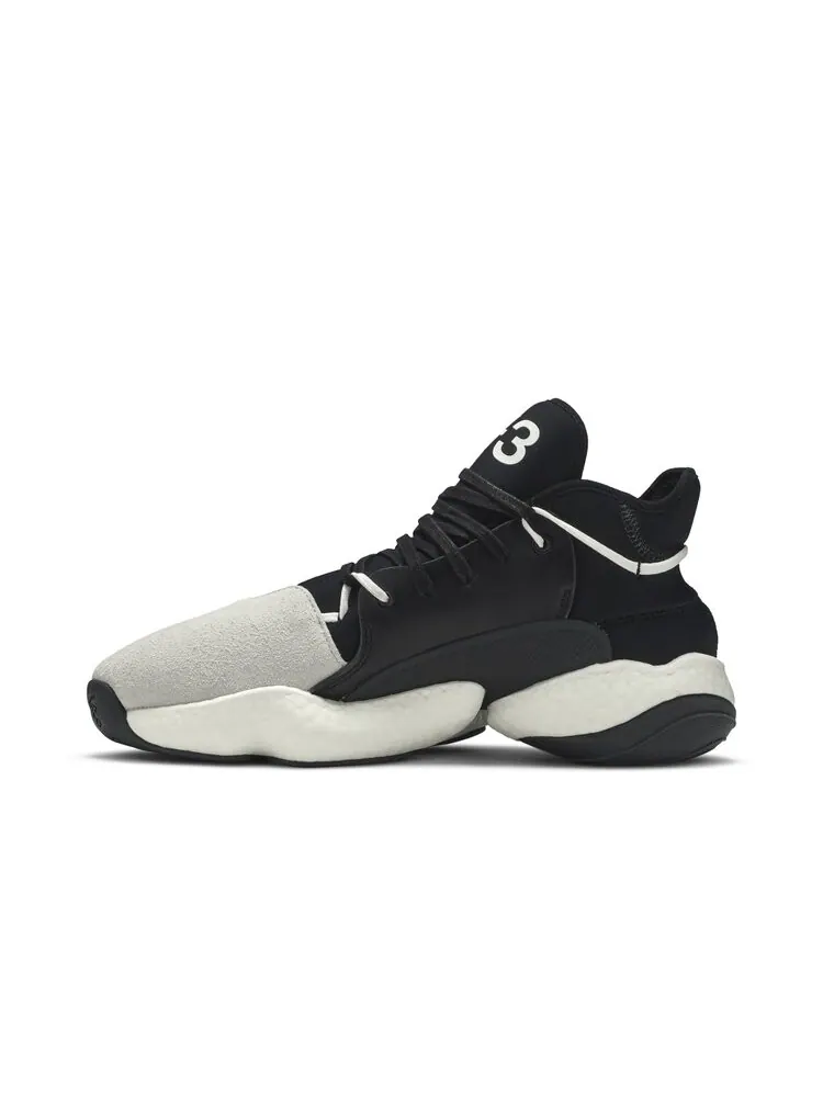 Кроссовки Adidas Y-3 BYW BBall 'White Black' — изображение 3 из 4, белый