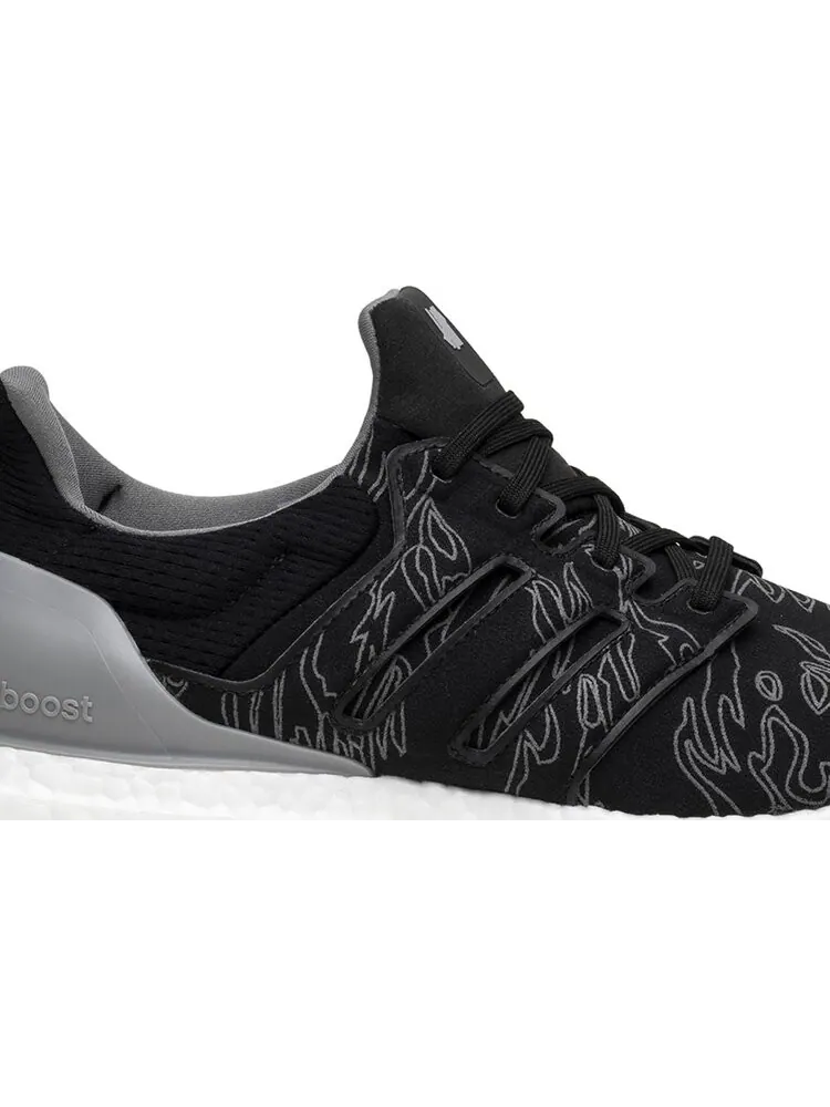 Кроссовки Adidas Undefeated x UltraBoost 'Utility Black' — изображение 2 из 8, черный