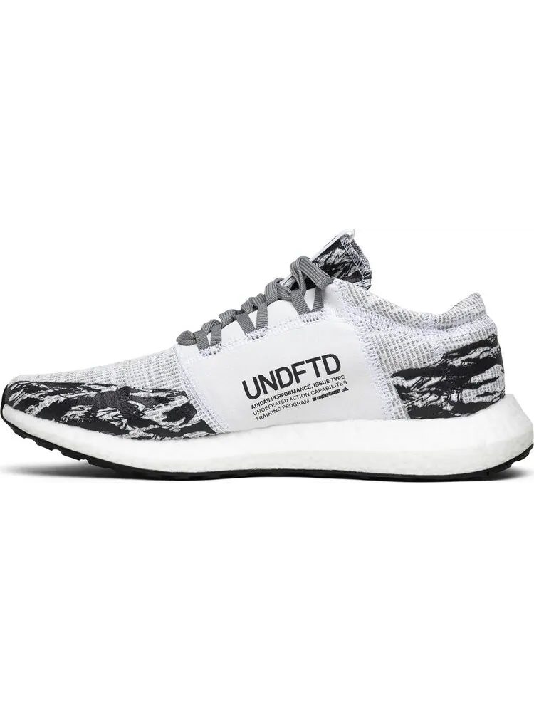 Кроссовки Adidas Undefeated x PureBoost LTD 'Shift Grey' — изображение 3 из 8, серый