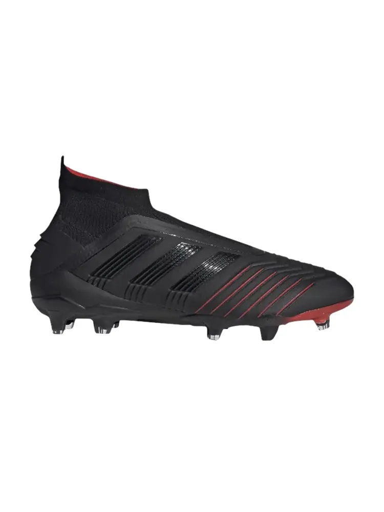 Кроссовки Predator 19+ FG 'Core Black Red' — изображение 1 из 1, черный красный