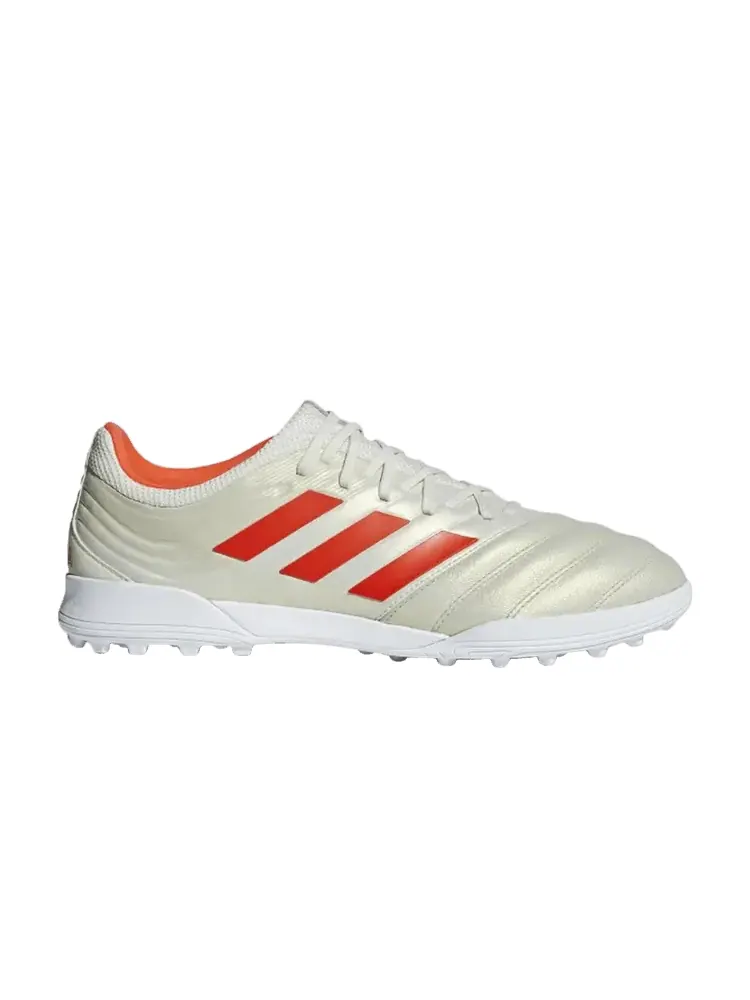 Кроссовки adidas Copa 19.3 TF 'Off White Solar Red' — изображение 1 из 1, белый/красный/белый