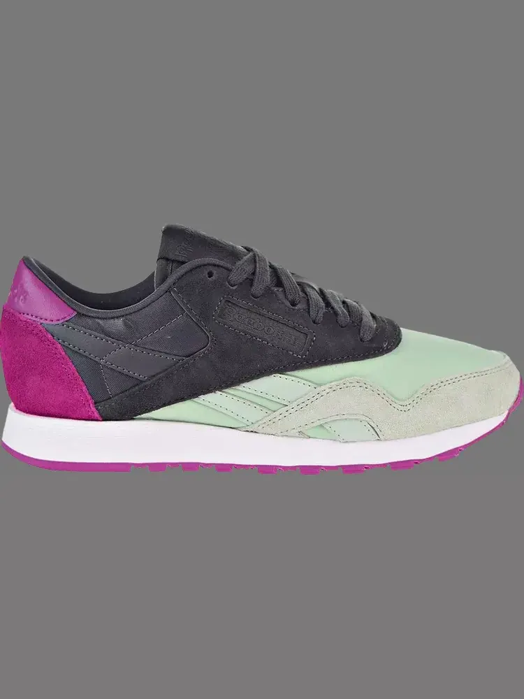 Кроссовки wmns classic nylon cb 'sage coal' Reebok — изображение 1 из 1, зеленый