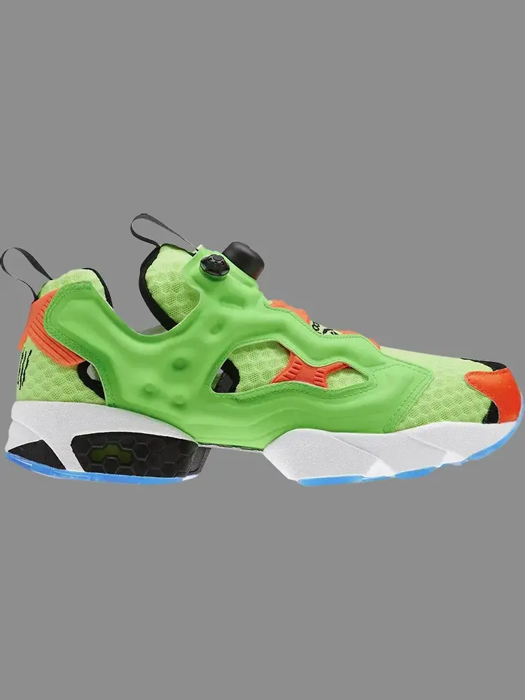 Кроссовки instapump fury og 'splash pack' Reebok — изображение 1 из 1, зеленый