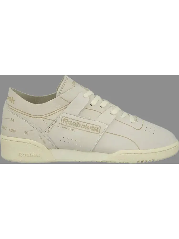 Кроссовки workout low clean 'homage' Reebok — изображение 1 из 1, белый