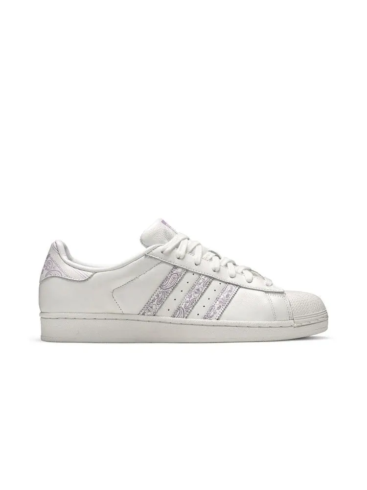 Кроссовки Adidas Superstar — изображение 1 из 8, белый фиолетовый