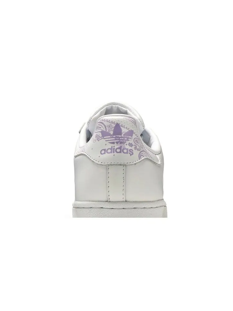 Кроссовки Adidas Superstar — изображение 7 из 8, белый фиолетовый