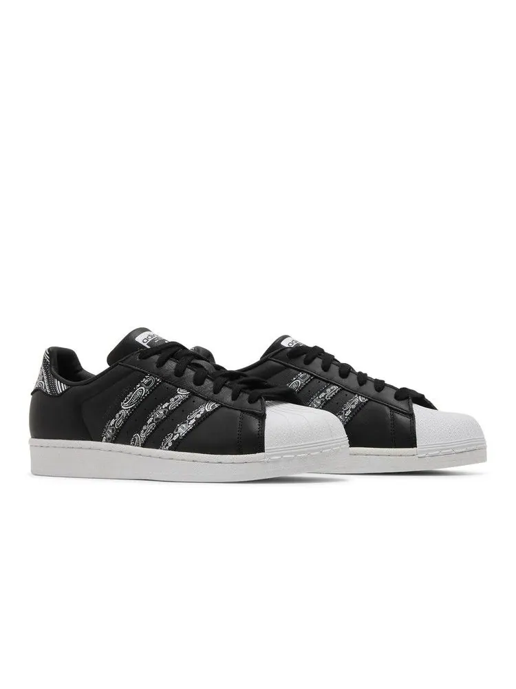 Кроссовки adidas Superstar 'Graffiti' — изображение 9 из 9, черный/белый/черный