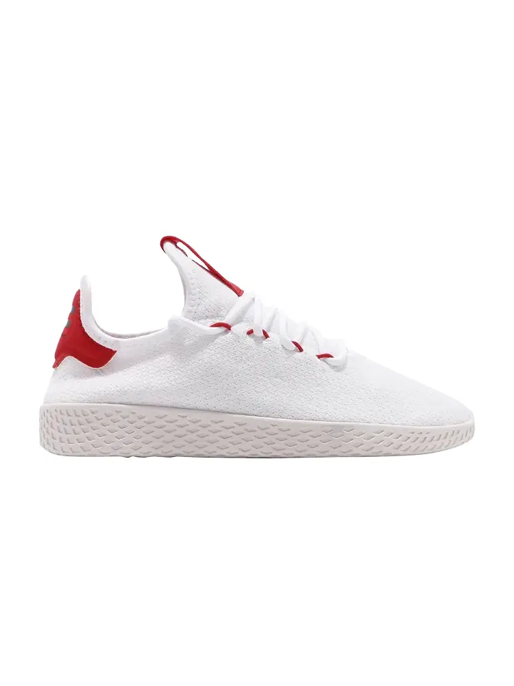 Кроссовки Adidas Pharrell Williams x Tennis Hu 'Scarlet' — изображение 1 из 1, белый