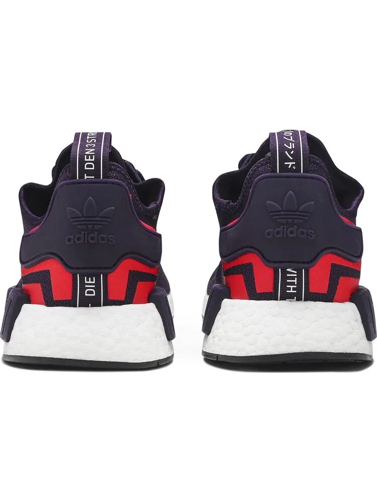 Кроссовки Adidas NMD_R1 'Colorblock - Purple Red' — изображение 6 из 8, фиолетовый