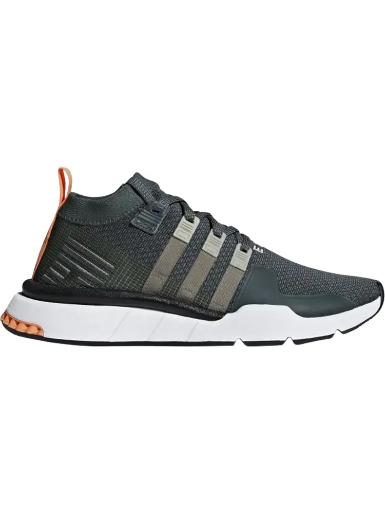 Кроссовки Adidas EQT Support Mid ADV Primeknit 'Legend Ivy' — изображение 1 из 1, зеленый