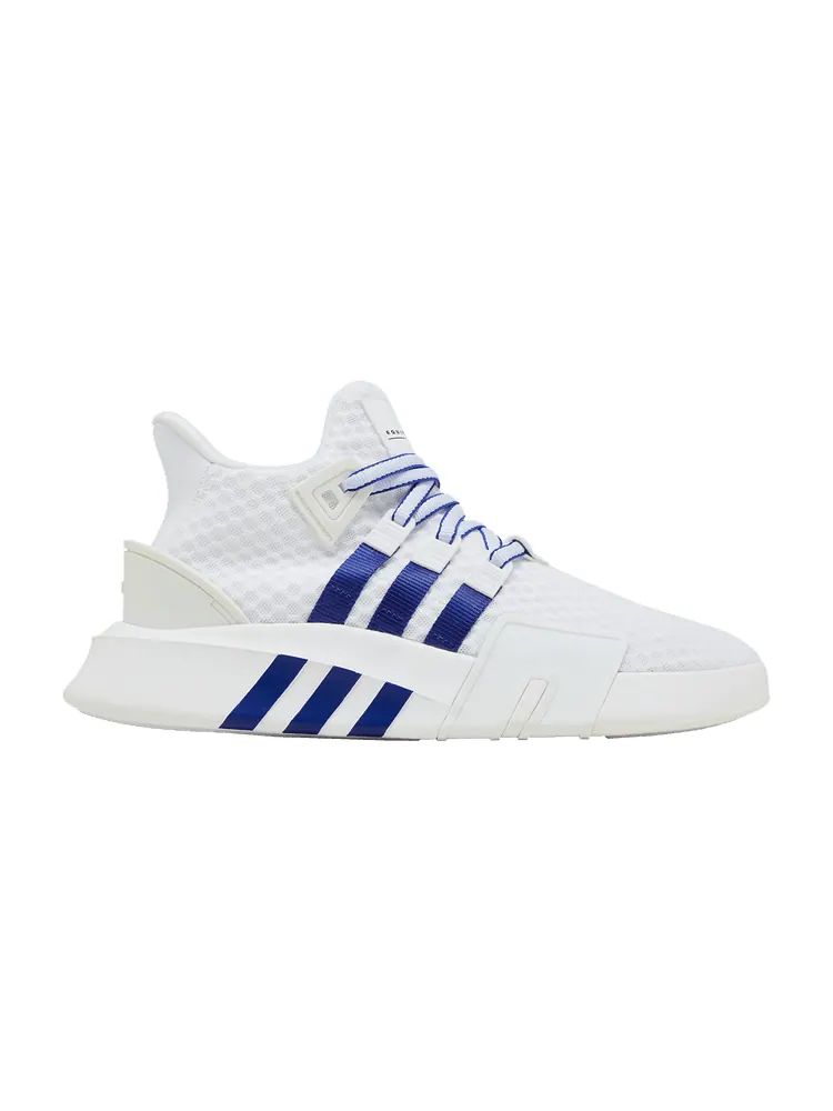 Кроссовки adidas EQT Bask ADV 'White Active Blue' — изображение 1 из 9, белый/синий/черный