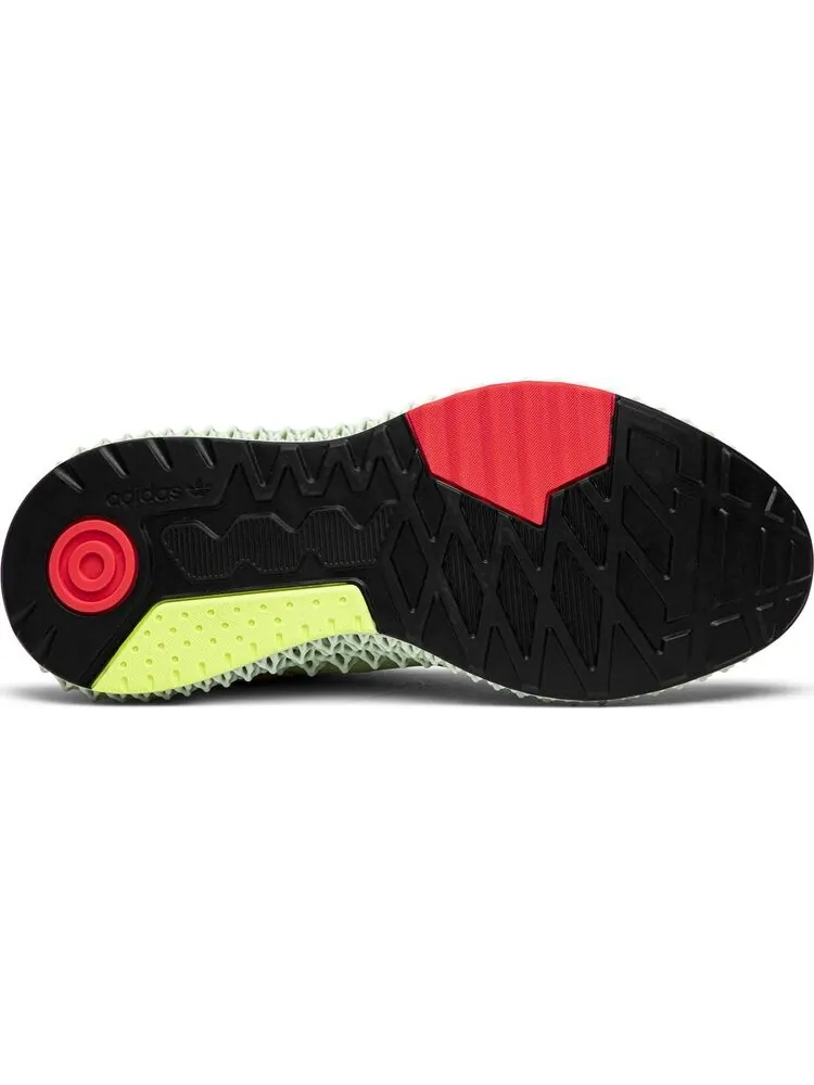 Кроссовки Adidas ZX 4000 Futurecraft 4D 'Grey Yellow' — изображение 4 из 8, серый