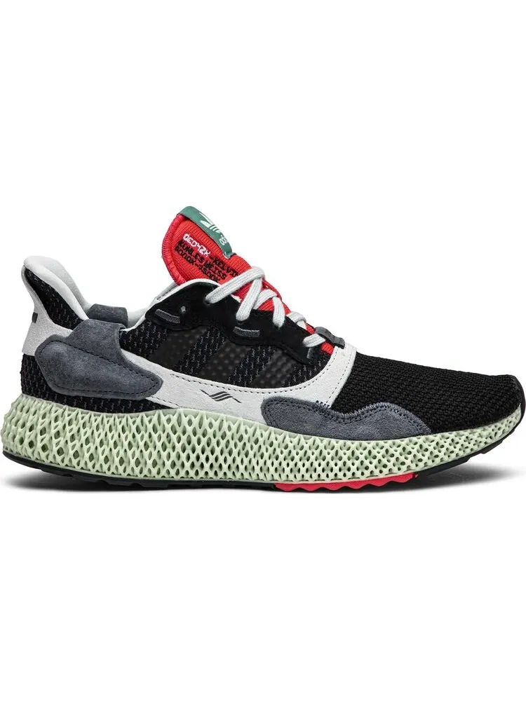 Кроссовки Adidas ZX 4000 Futurecraft 4D 'Black Onix' — изображение 1 из 8, черный