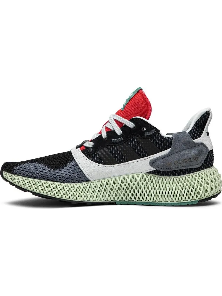 Кроссовки Adidas ZX 4000 Futurecraft 4D 'Black Onix' — изображение 3 из 8, черный