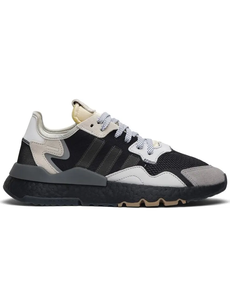 Кроссовки Adidas Nite Jogger 'Grey Pack - Carbon' — изображение 1 из 8, черный