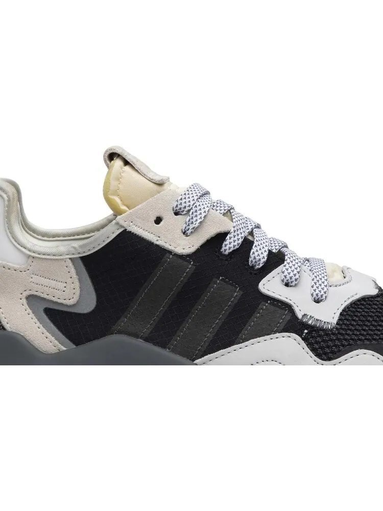 Кроссовки Adidas Nite Jogger 'Grey Pack - Carbon' — изображение 2 из 8, черный