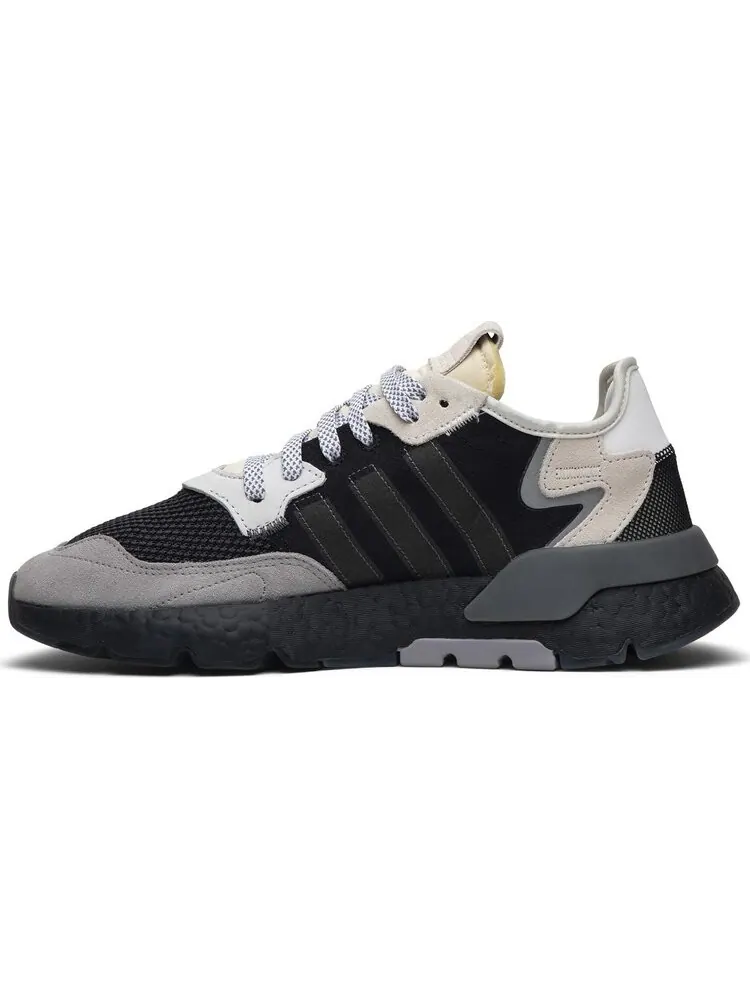 Кроссовки Adidas Nite Jogger 'Grey Pack - Carbon' — изображение 3 из 8, черный