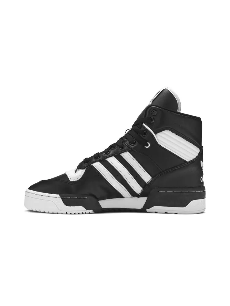 Кроссовки Adidas Rivalry Hi 'Black White' — изображение 3 из 4, черный