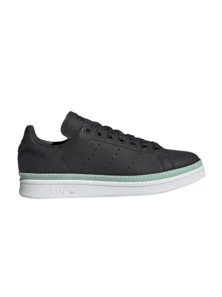 Кроссовки Adidas Wmns Stan Smith New Bold 'Black Mint' — изображение 1 из 1, черный