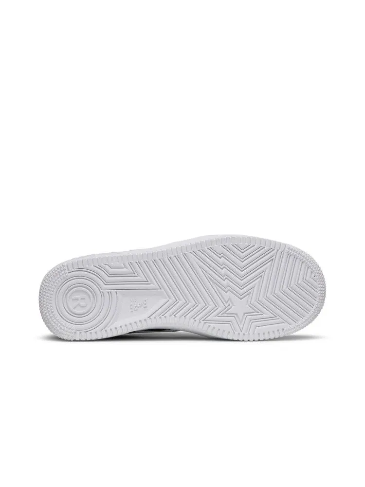 Кроссовки BAPE Comme des Garçons x Bapesta Low 'White Camo' — изображение 5 из 9, белый