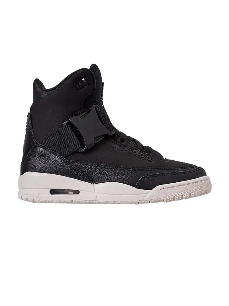 Кроссовки Air Jordan Wmns Air Jordan 3 Retro Explorer XX 'Black Sail' — изображение 1 из 1, черный
