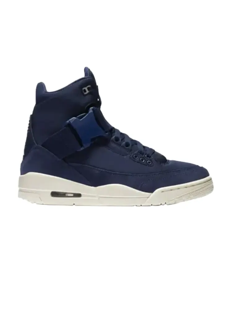 Кроссовки Air Jordan Wmns Air Jordan 3 Retro Explorer XX 'Midnight Navy' — изображение 1 из 1, синий