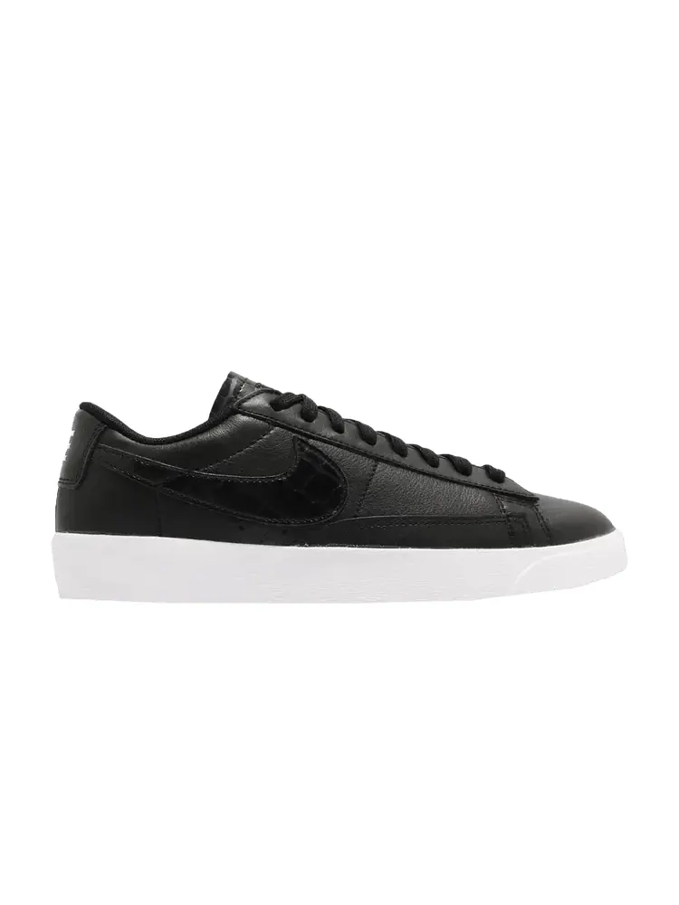 Кроссовки Nike Wmns Blazer Low 'Black' — изображение 1 из 1, черный/черный/черный
