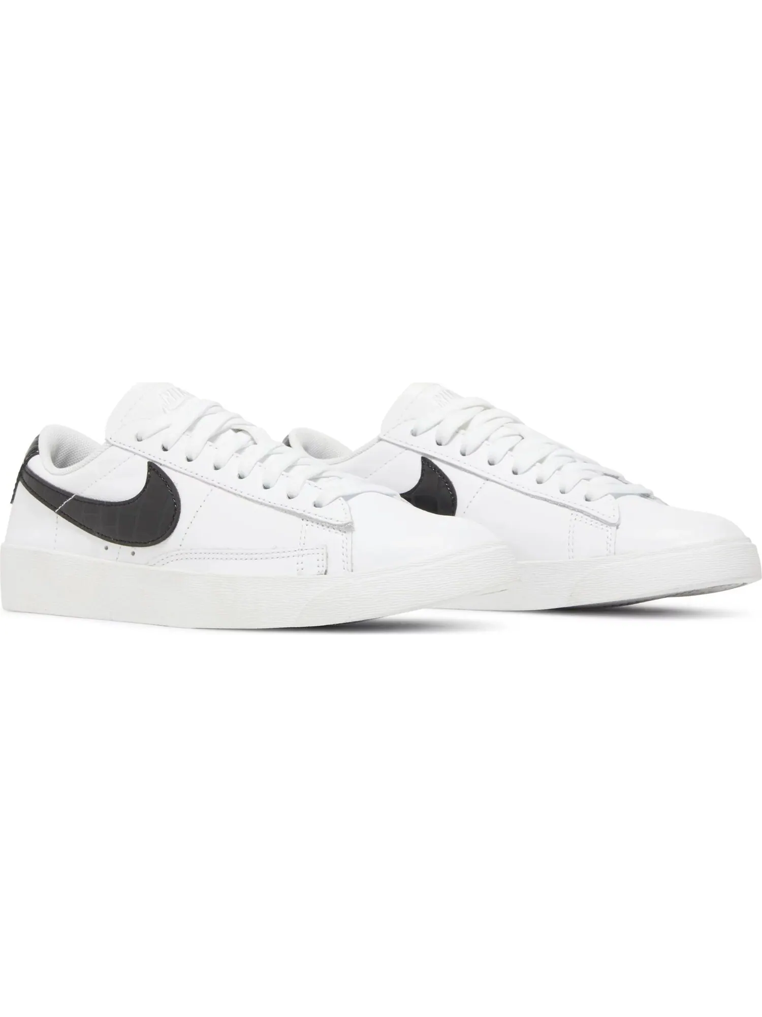 Кеды Nike Wmns Blazer Low White — изображение 3 из 5, белый/черный