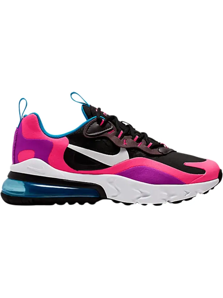 Кроссовки Nike Air Max 270 React GS 'Hyper Pink' — изображение 1 из 1, розовый
