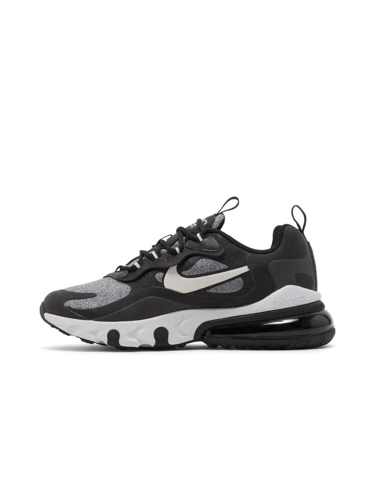 Кроссовки Nike Air Max 270 React GS 'Black' — изображение 3 из 4, черный