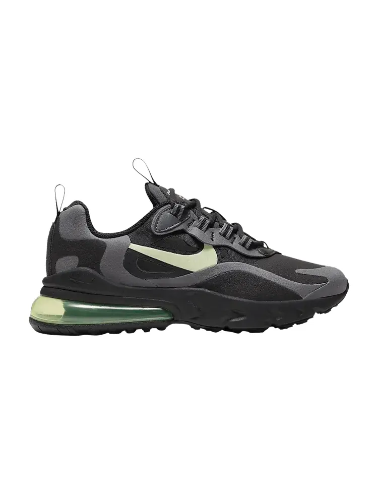 Кроссовки Nike Air Max 270 React GS 'Black Barely Volt' — изображение 1 из 1