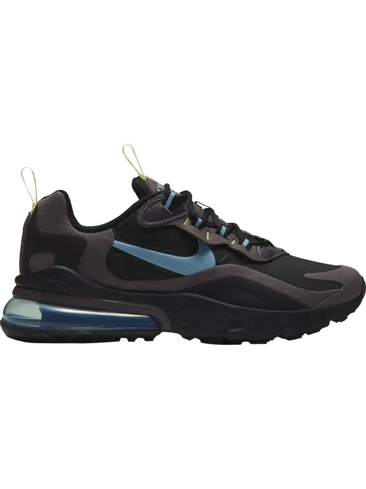 Кроссовки Nike Air Max 270 React GS 'Black Cerulean' — изображение 1 из 1, черный