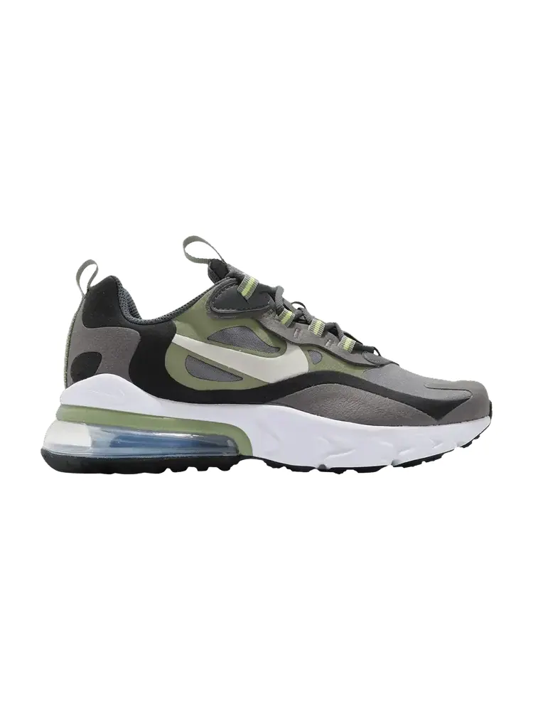 Кроссовки Nike Air Max 270 React GS 'Iron Grey' — изображение 1 из 1, серый/белый