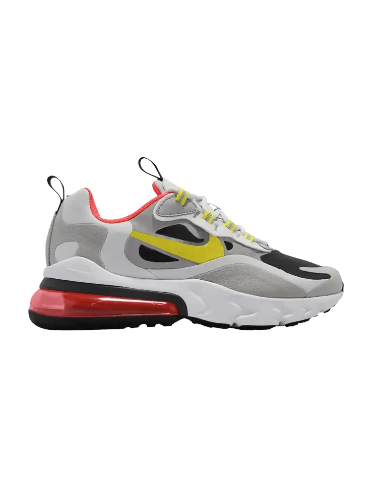 Кроссовки Nike Air Max 270 React GS 'Smoke Grey High Voltage' — изображение 1 из 1