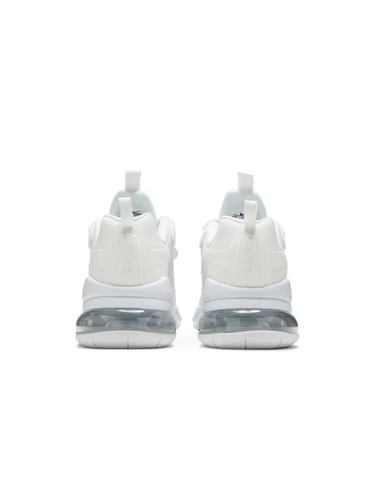 Кроссовки Nike Air Max 270 React GS Triple White — изображение 6 из 6, белый