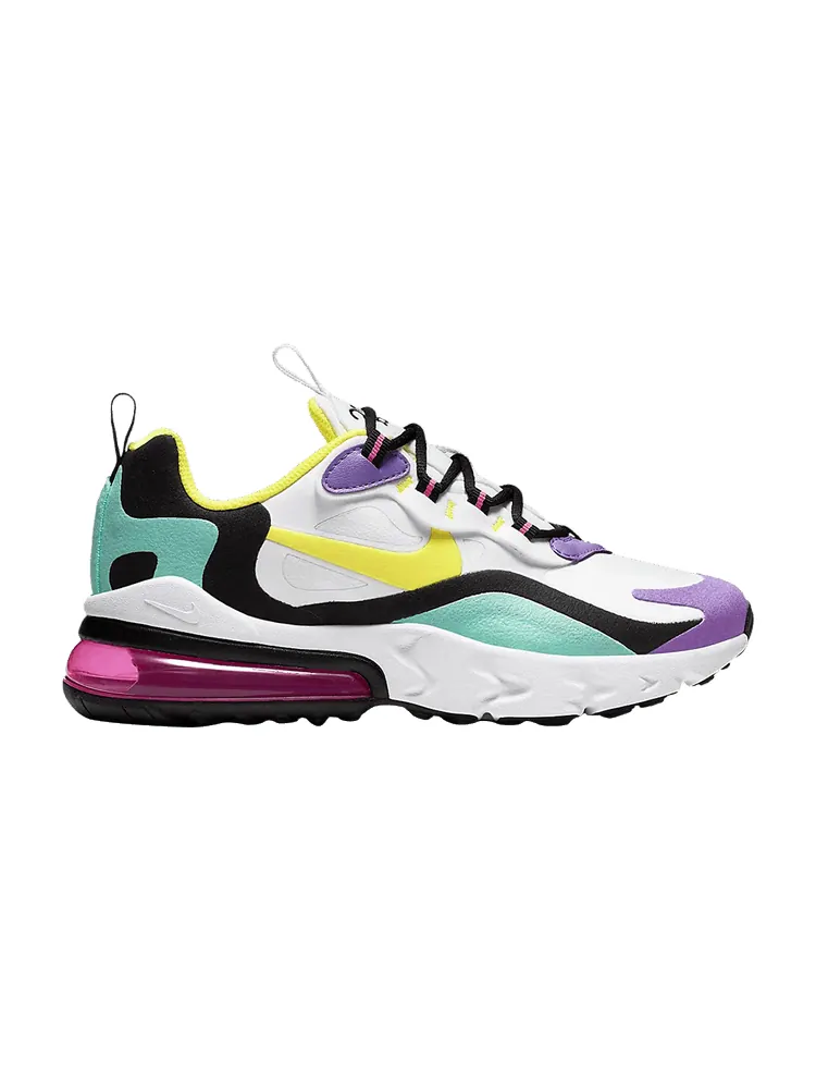 Кроссовки Nike Air Max 270 React GS 'Bright Violet' — изображение 1 из 1