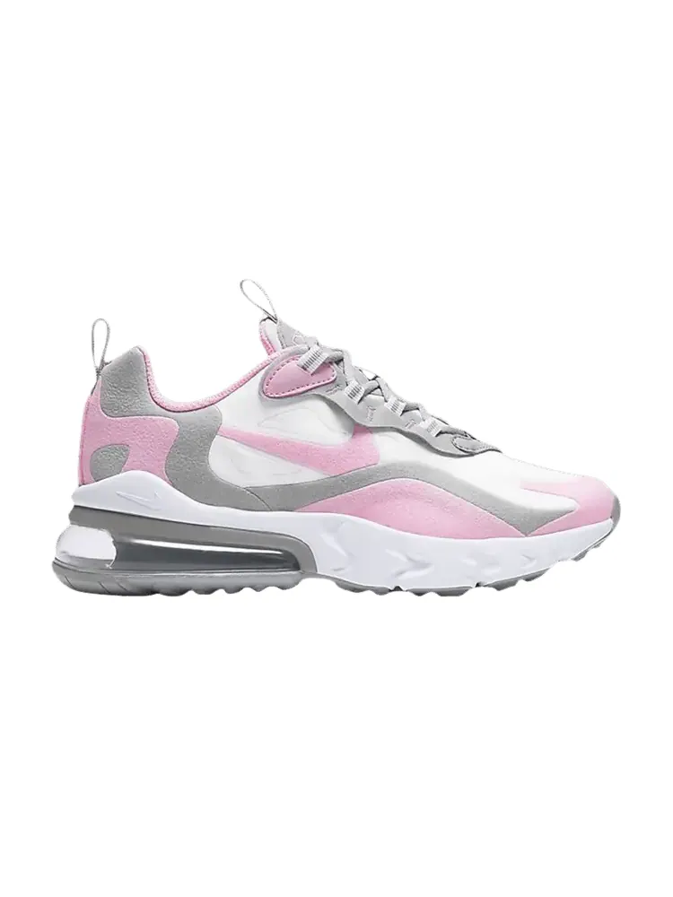 Кроссовки Nike Air Max 270 React GS 'White Pink' — изображение 1 из 1
