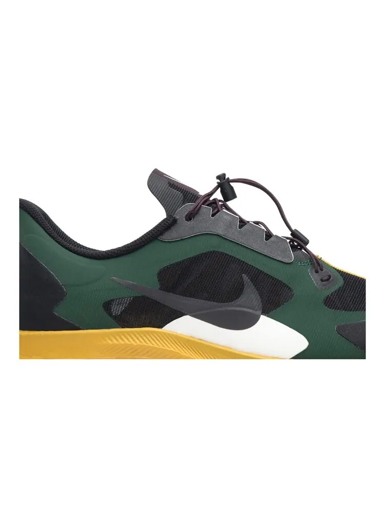 Кроссовки Nike Gyakusou x Zoom Pegasus Turbo 'Fir Black' — изображение 2 из 4, зеленый