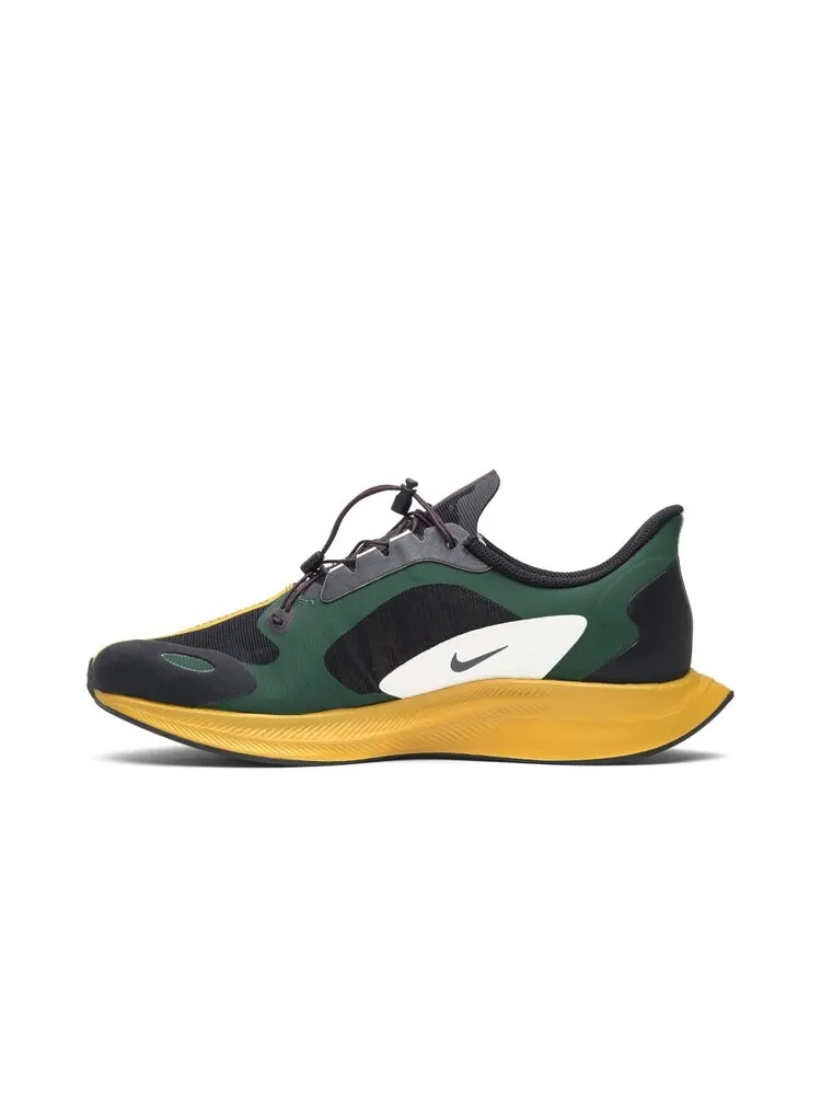 Кроссовки Nike Gyakusou x Zoom Pegasus Turbo 'Fir Black' — изображение 3 из 4, зеленый
