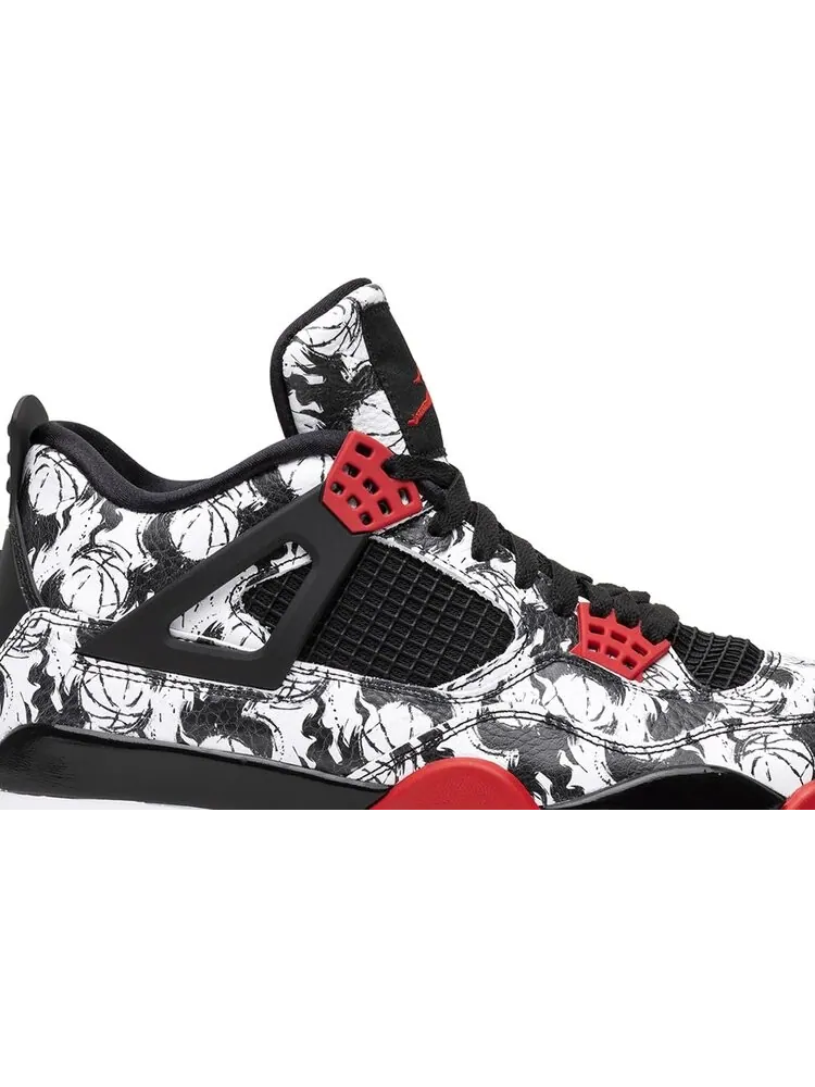 Кроссовки Air Jordan 4 Retro Tattoo — изображение 2 из 8, красный