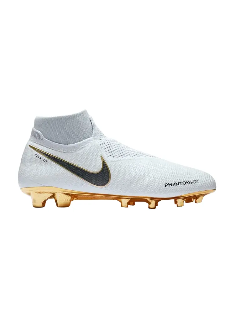 Кроссовки Nike Phantom VSN Gold Elite DF FG — изображение 1 из 1, белый
