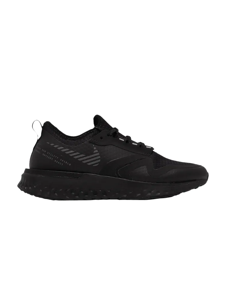 Кроссовки Wmns Odyssey React 2 Shield 'Black Metallic Silver' — изображение 1 из 1