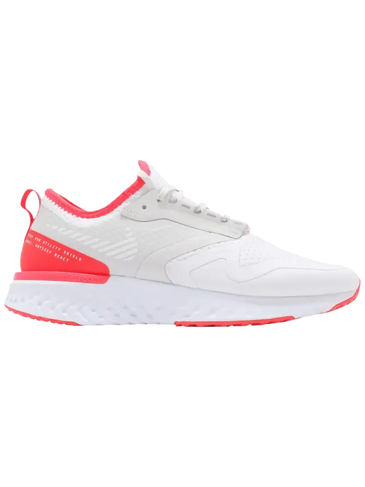 Кроссовки Nike Wmns Odyssey React 2 Shield 'White Laser Crimson' — изображение 1 из 1, белый