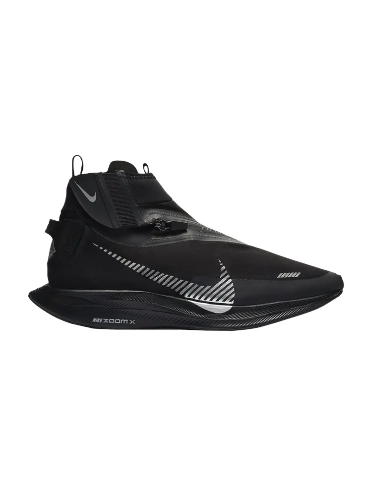 Кроссовки Zoom Pegasus Turbo Shield 'Black Metallic Silver' — изображение 1 из 1