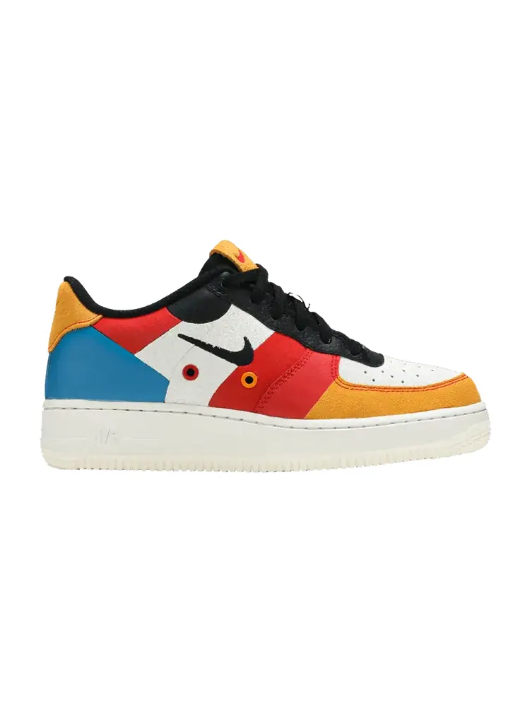 Кроссовки Nike Air Force 1 Low Premium GS 'Game Change' — изображение 1 из 9, черный/синий
