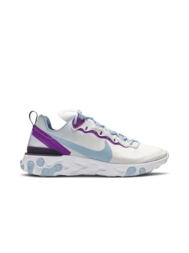 Кроссовки Nike Wmns React Element 55 'Psychic Blue' — изображение 1 из 4, белый