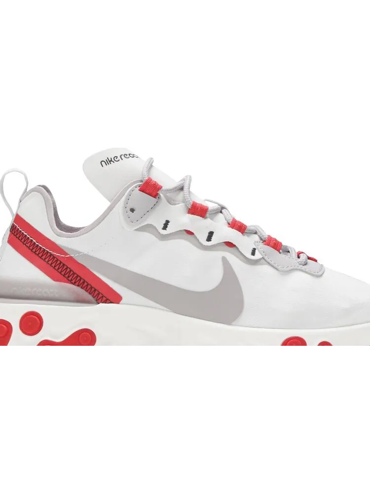 Кроссовки Nike Wmns React Element 55 'Sail Phantom Red' — изображение 2 из 8, белый